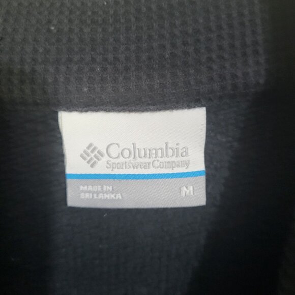 COLUMBIA Men's Pullover Partial Zip Sweater Heathered Gray SZ M Athleisure - Picture 6 of 10